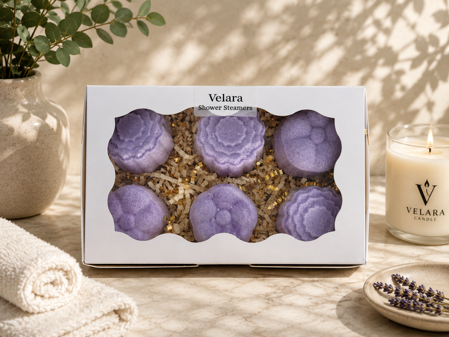 Aromatherapy Shower Steamers - Calming Lavender
